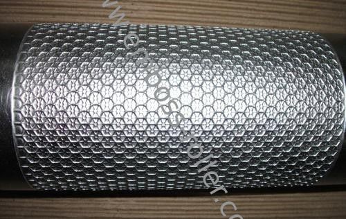 Tapis régulier de voiture/rouleaux de gaufrage en cuir de coussin, rouleaux gravés