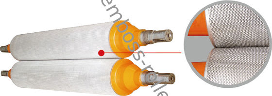 Rouleau de gaufrage en acier pour les matériaux décoratifs, ligne vitesse 0 | 800m/min